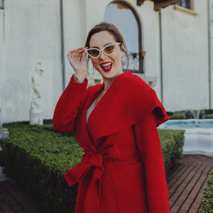 Eva Amurri wears The Happily Eva After Collection Milvia Sunglasses