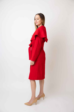 The side of The Happily Eva After Collection Lenora Coat