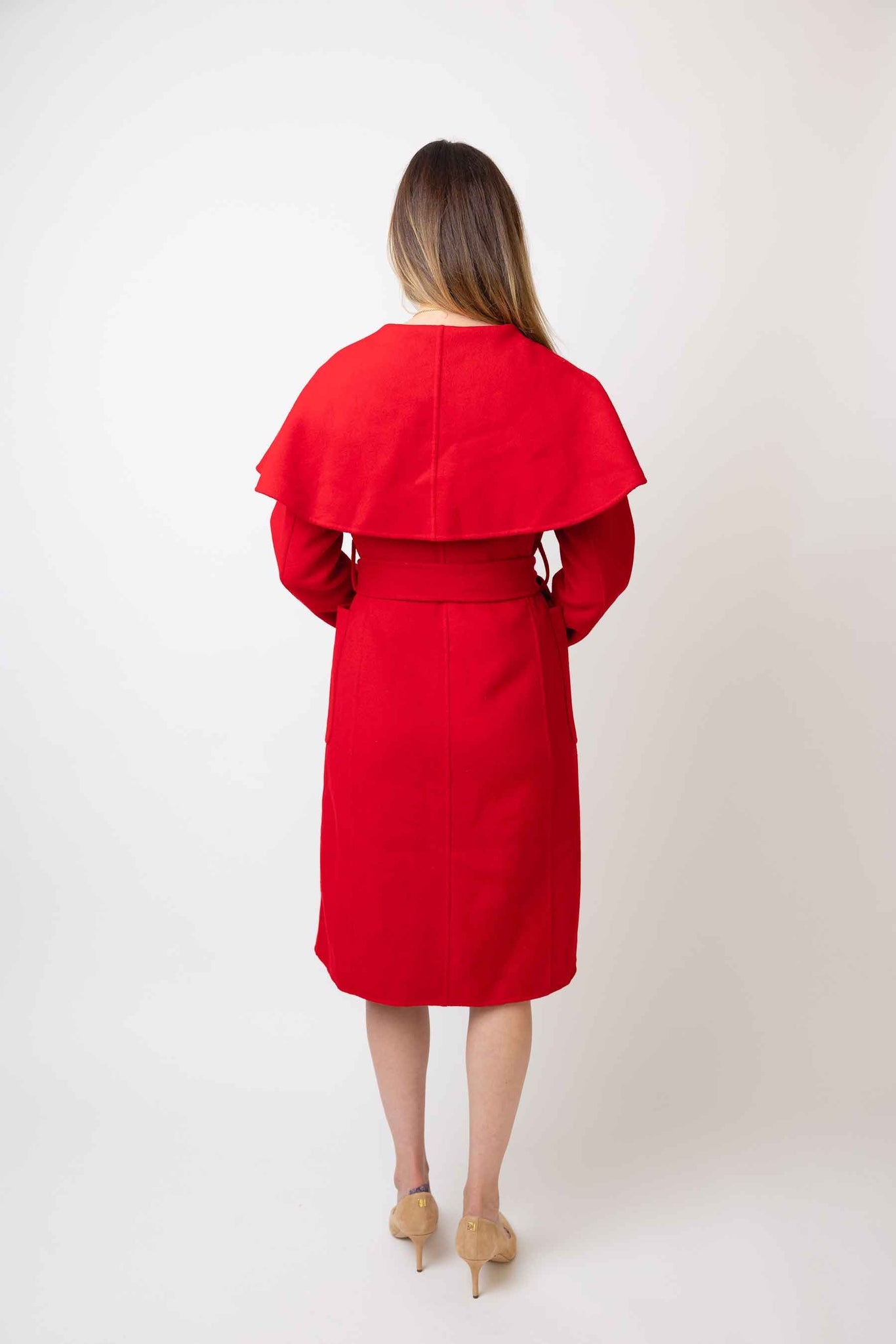 The back of The Happily Eva After Collection Lenora Coat
