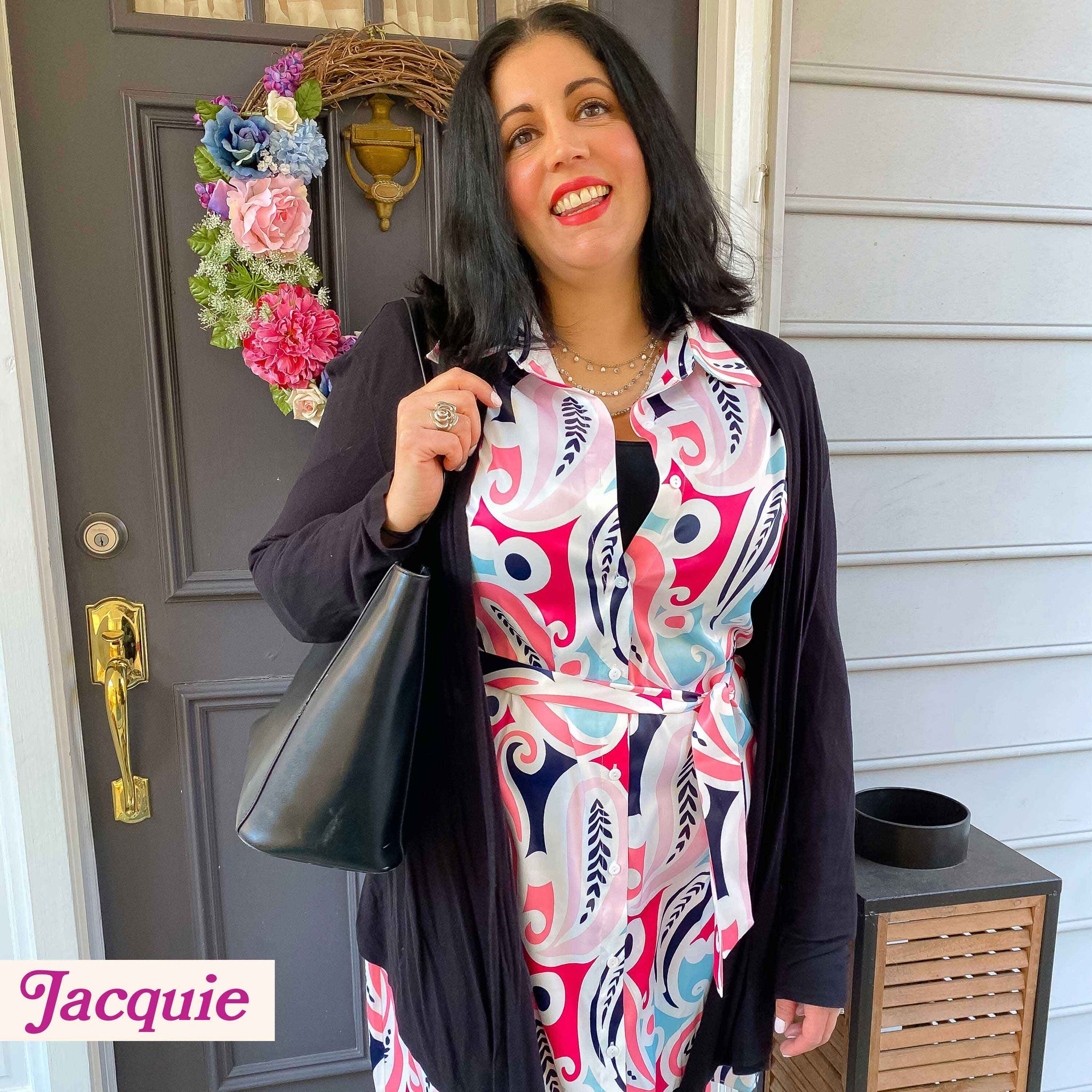 Jacquie wears The Happily Eva After Collection Marlowe Dress