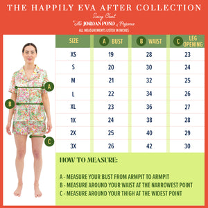 The Happily Eva After Collection Jordan Pond Pajama Size Chart
